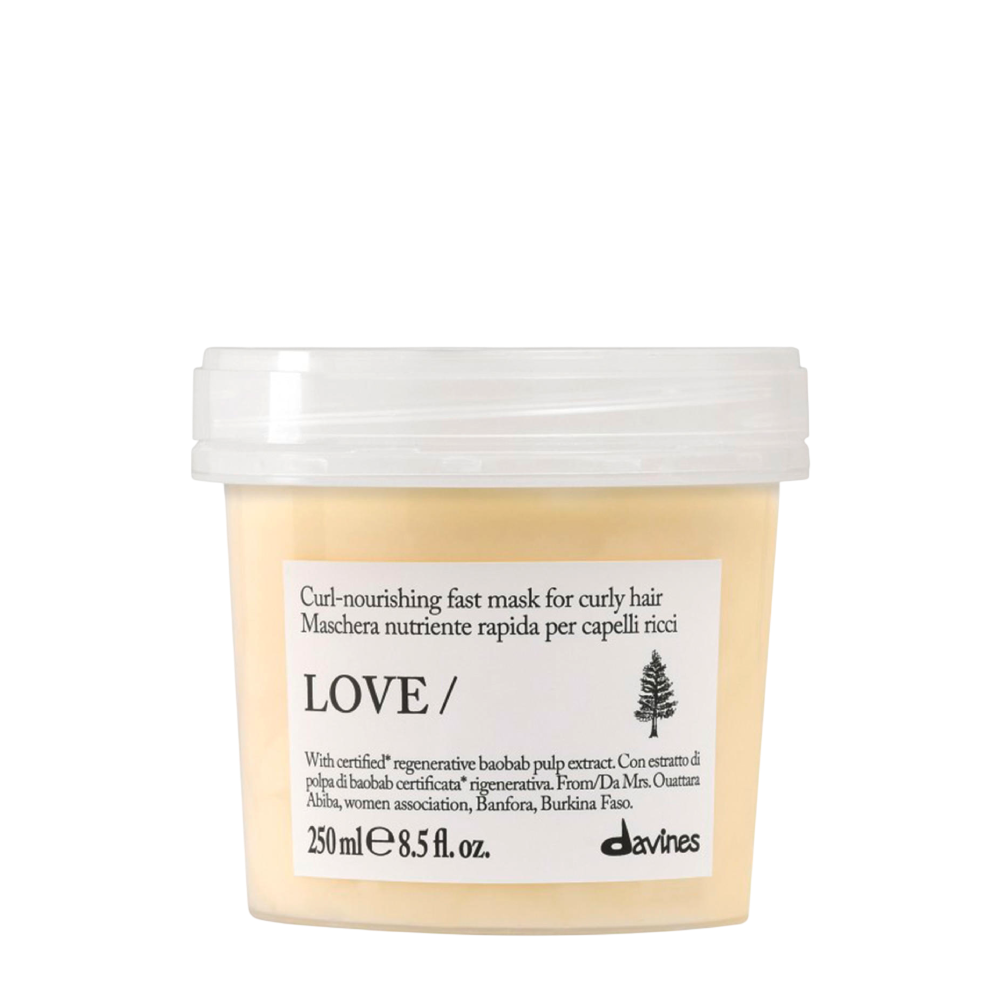 DAVINES Love Curl Hair Mask New 250ml - Маска для живлення та контролю завитка DAVINES Love Curl Hair Mask New 250ml - Маска для живлення та контролю завитка
